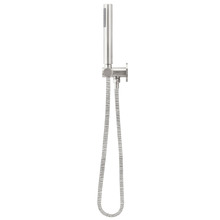 Round Single Function Hand-held Shower on Adjustable Bracket